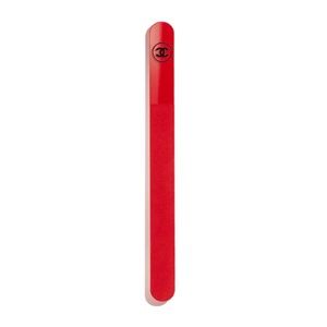REDUCED NIB CHANEL glass NAIL FILE LA LIME À ONGLES L.E 147 INCENDIAIRE RED